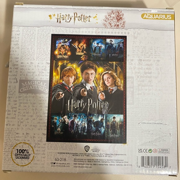 NWT 1000 piece Harry Potter posters puzzle - Picture 2 of 2